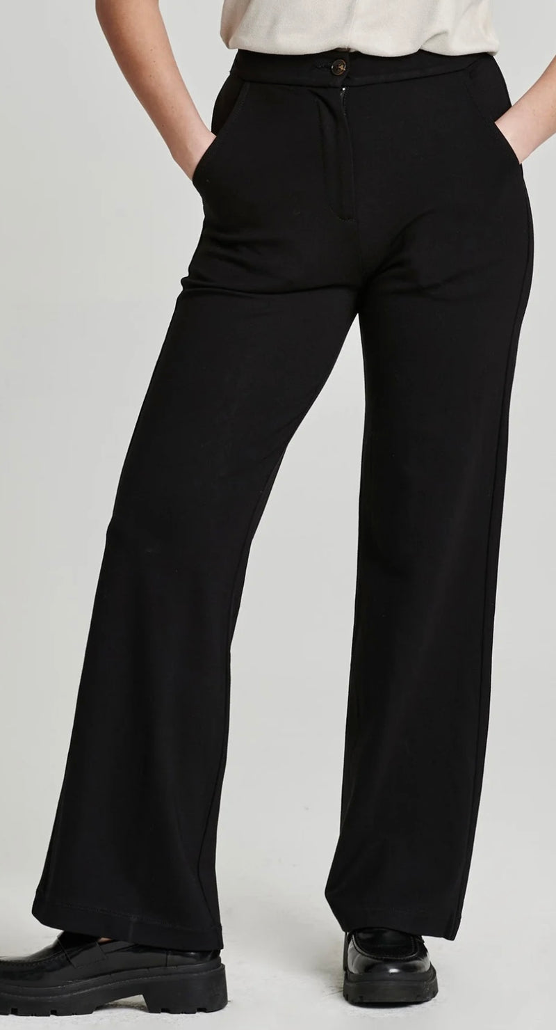 Another Love Black Bishop High Rise Wide Leg Pant