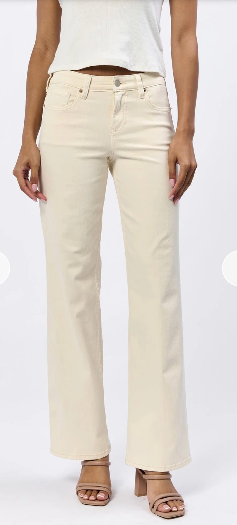 Dear John Denim Wheat High Rise Straight Leg Taylor Denim Jeans