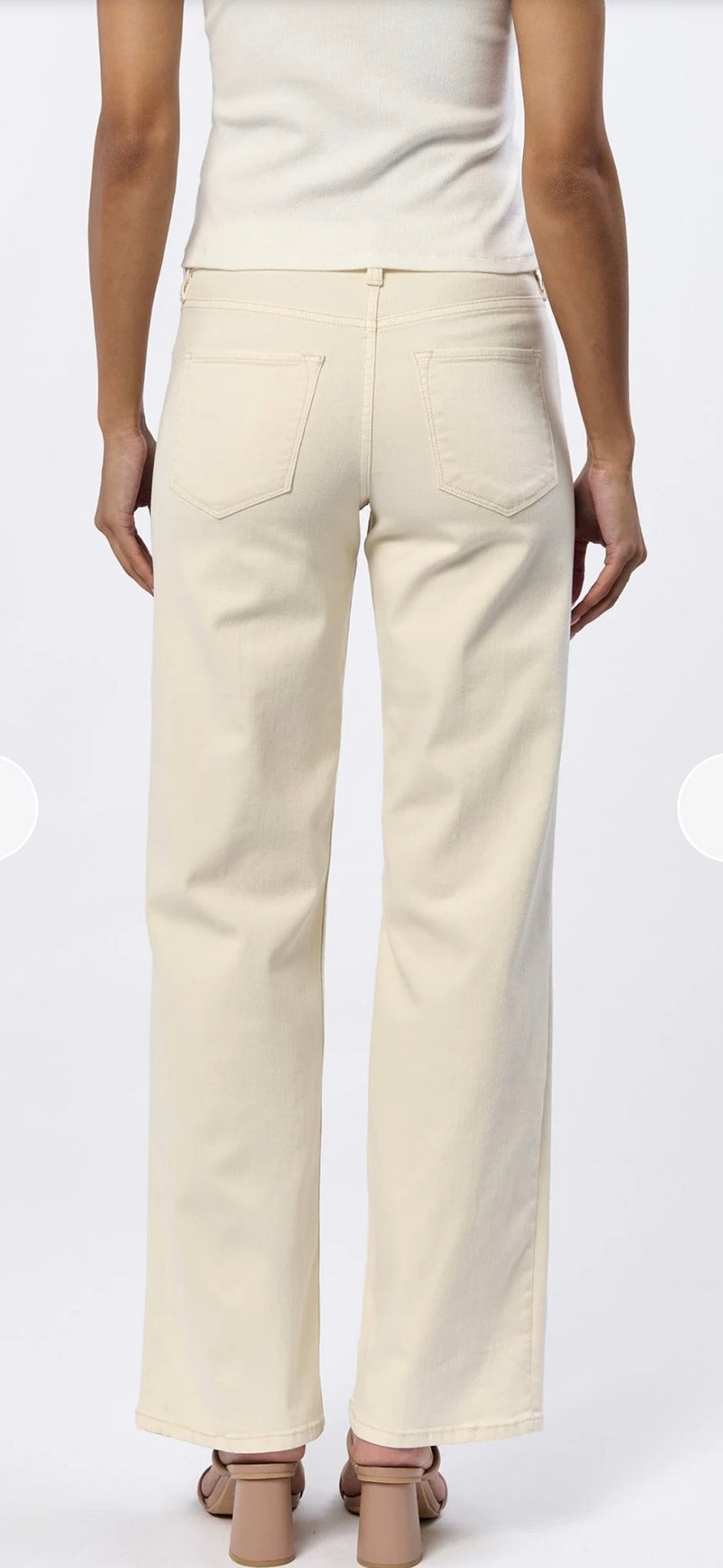 Dear John Denim Wheat High Rise Straight Leg Taylor Denim Jeans