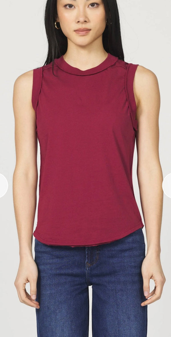 Dear John Denim Tibetan Red Zo Tank Top