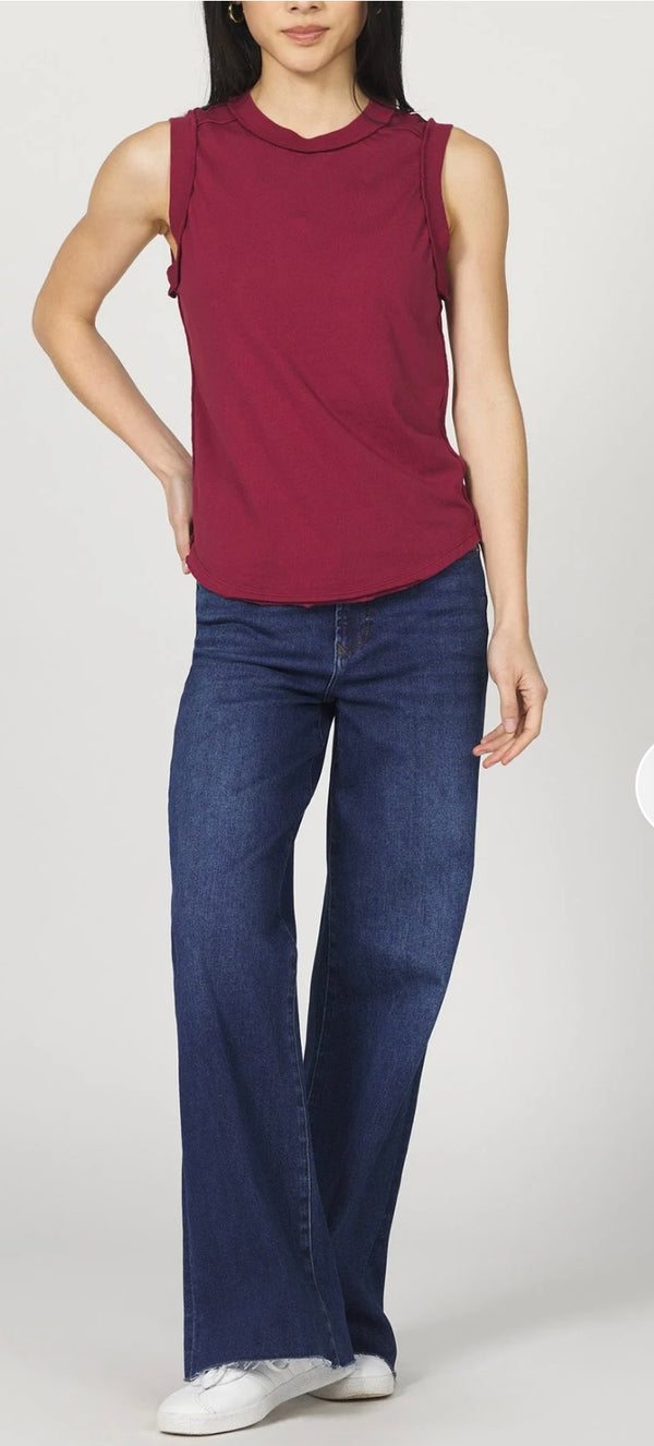Dear John Denim Tibetan Red Zo Tank Top