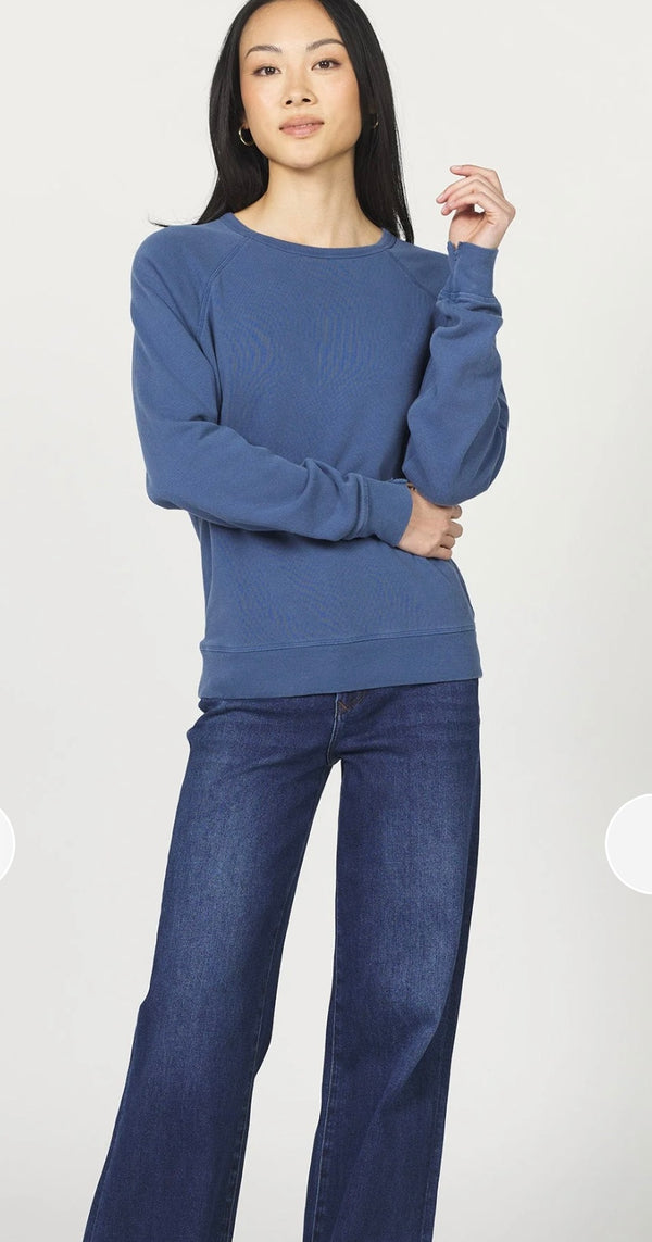 Dear John Denim Vintage Indigo Lilja Long Sleeve Sweater