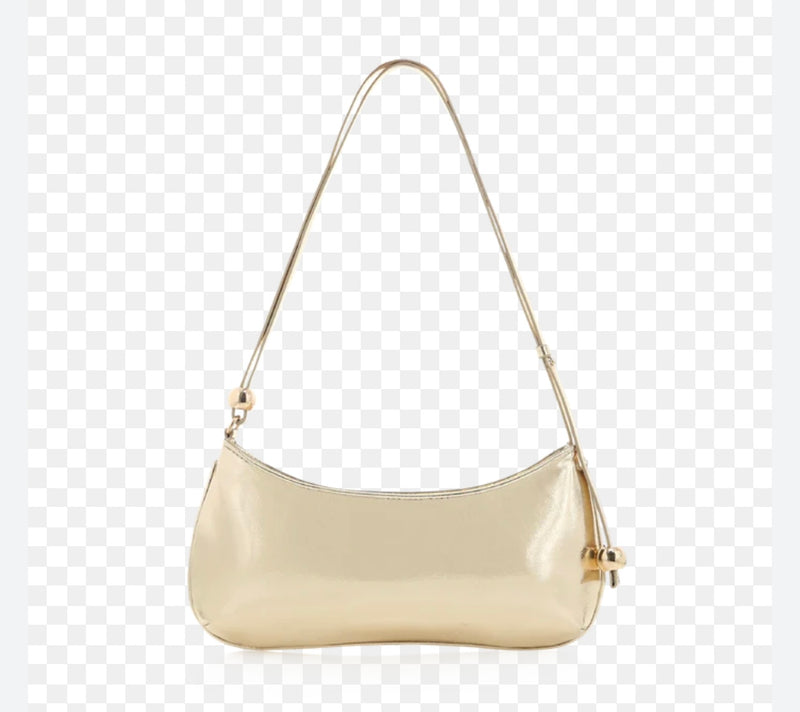 Billini Pearl Shine Faux Leather Rosabelle Shoulder Bag