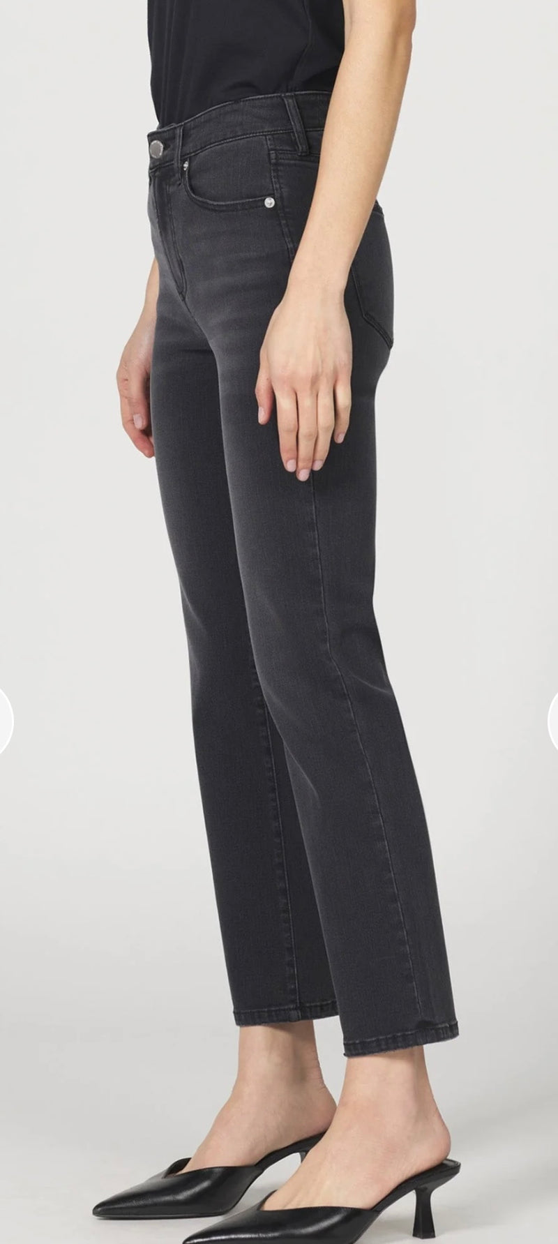 Dear John Denim Jet Set High Rise Straight Leg Anika Jeans