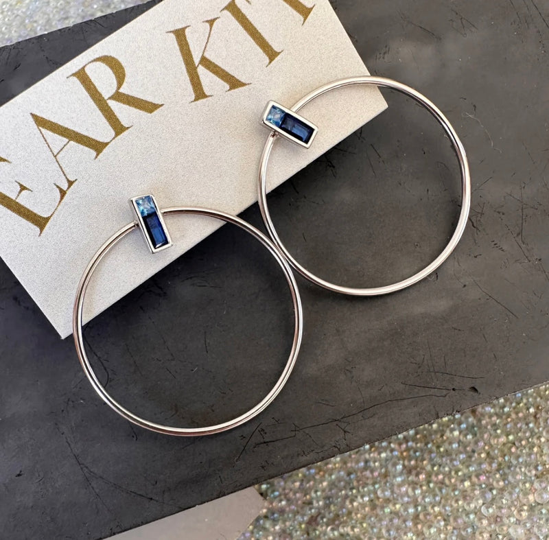 EARKIT Gold/Silver Hoop Jackets Jewelry