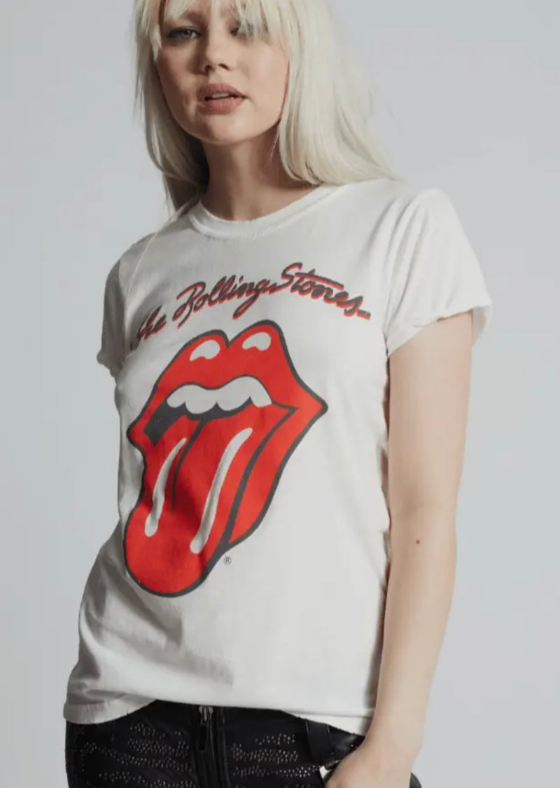 Recycled Karama White The Rolling Stones Live Top