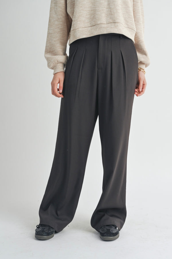 Sage The Label Oak Lend Love Wide Leg Pant