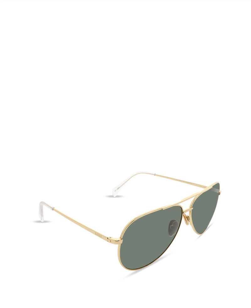 Billini Gold Green The Campbell Sunglasses